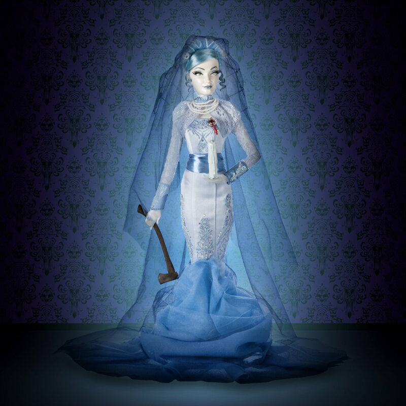 [18+] Лялька Haunted Mansion "Bride" від Disney - обмежений випуск, який зачаровує!