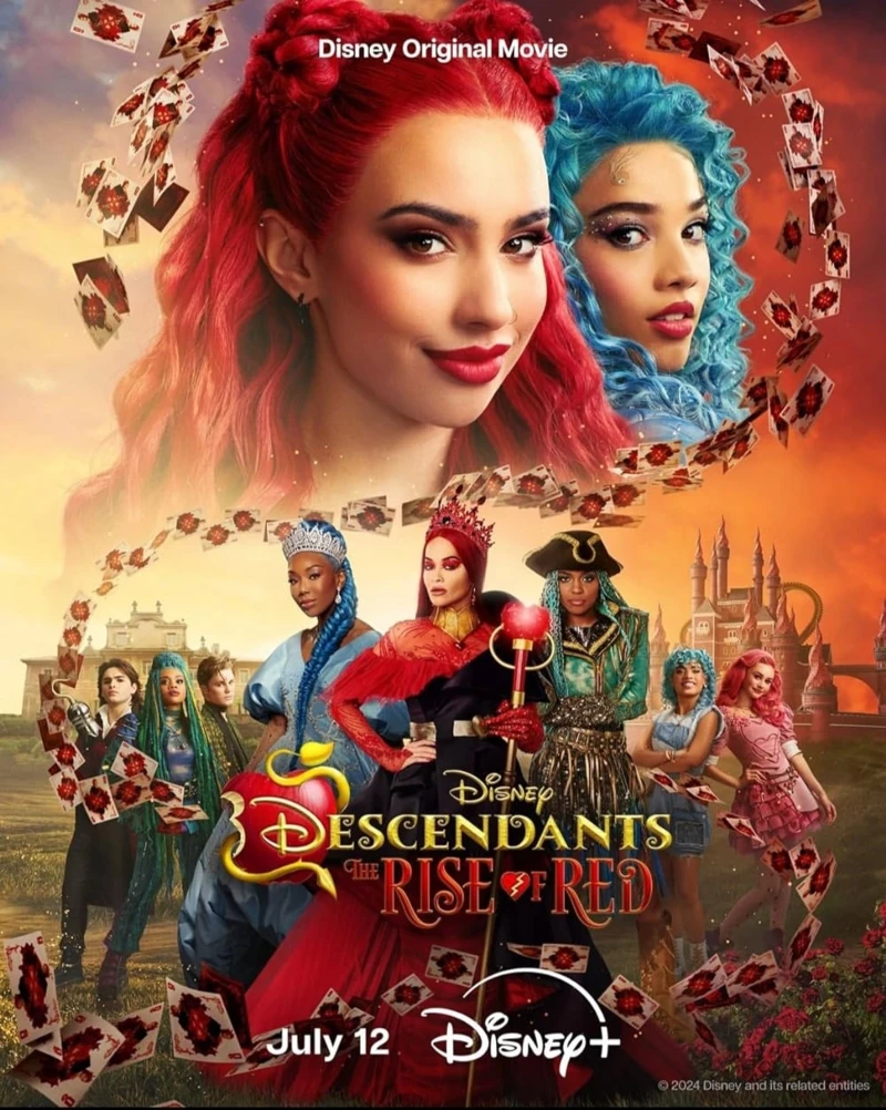 Disney Descendants: The Rise of Red - ляльковий вибух липня 2024