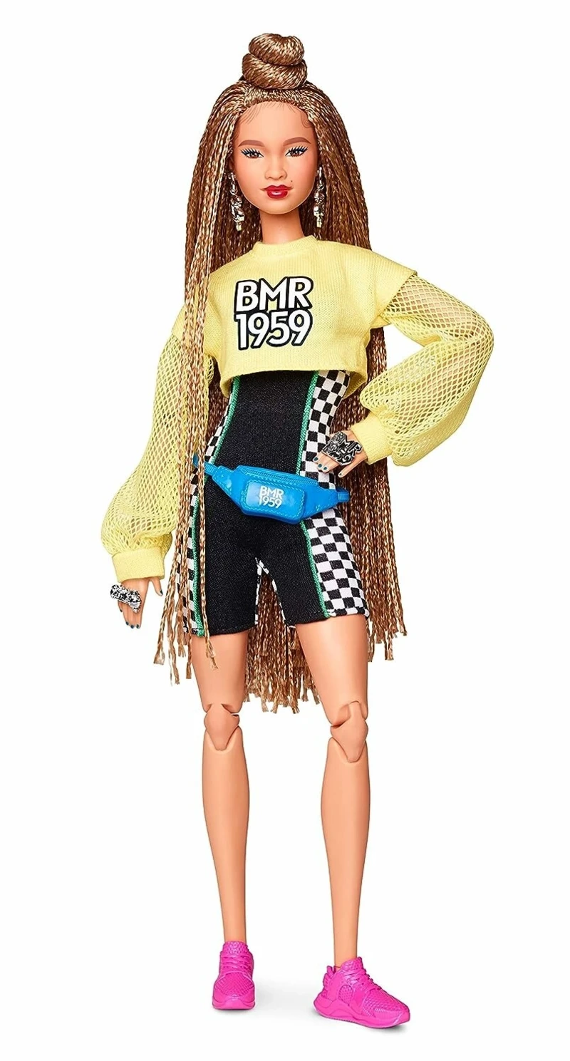 Mattel Barbie Fully Poseable Fashion Doll with Braided Hair