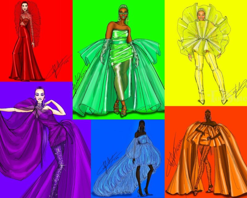 Chromatic Couture Collection - Limited Edition Platinum Label Convention Dolls!