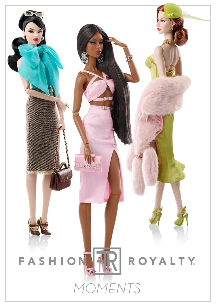Fashion Royalty presents 3 new dolls in "The Moments" collection by Integrity Toys