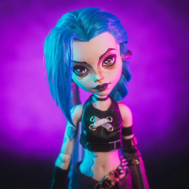 Arcane Jinx - OOAK Monster High: Це неперевершено!