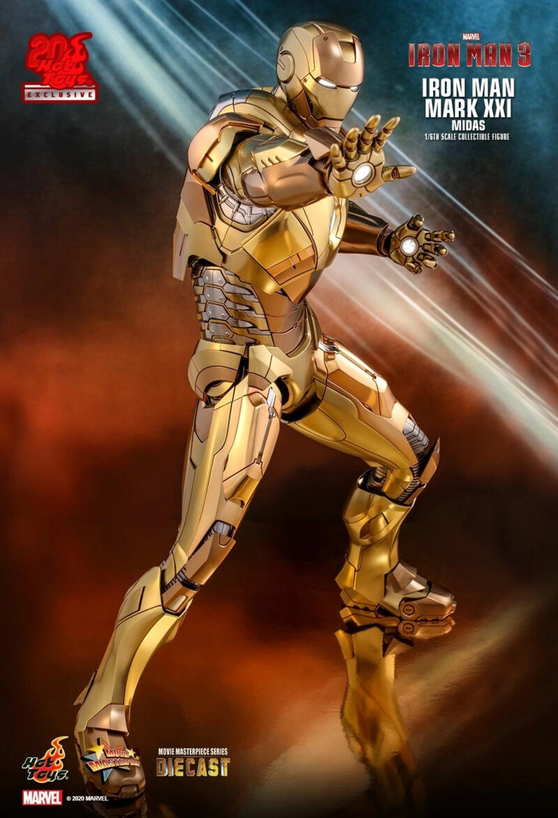 Hot Toys Iron Man Mark XXI (Midas) (MMS586D) Iron Man 3 series