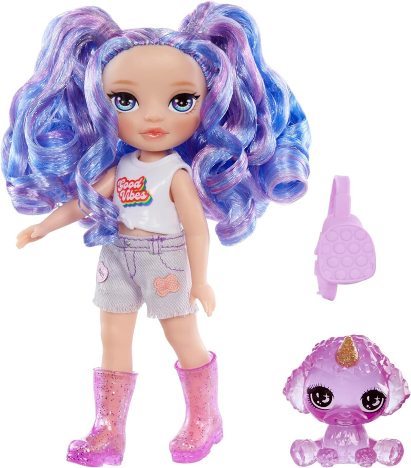MGA Entertainment Rainbow High Littles Amethyst Willow (Purple
