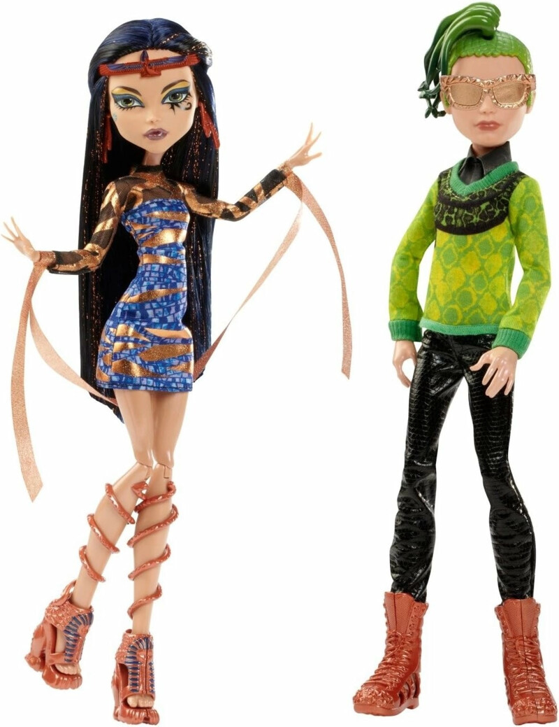 Mattel Monster High Cleo de Nile and Deuce Gorgon, Comet